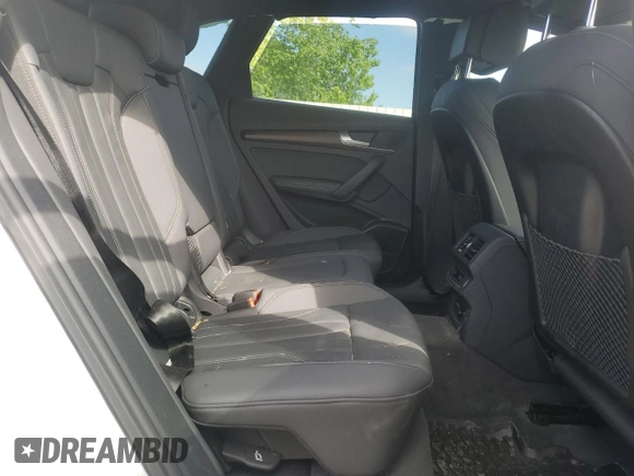 2024 Audi Q5 S line Premium Plus with VIN WA1E2AFY9R2024733, listed as a Copart auction lot 56827735 with Not provided miles and Salvage title. Bid and sale history available at DreamBid. Image 11.
