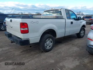 2008 Ford F-150 XL with VIN 1FTRF14W28KD60252, listed as a IAAI auction lot 41207864 with 205,993 mi miles. Bid and sale history available at carsss.com. Image 4.