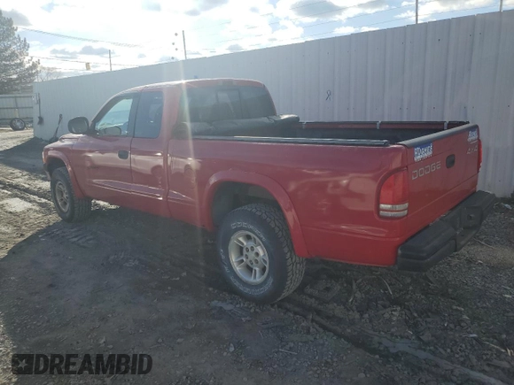 1998 Dodge Dakota SLT with VIN 1B7GG22Y2WS684250, listed as a Copart auction lot 82273664 with 119,620 mi miles and Clean Title. Bid and sale history available at carsss.com. Image 2.