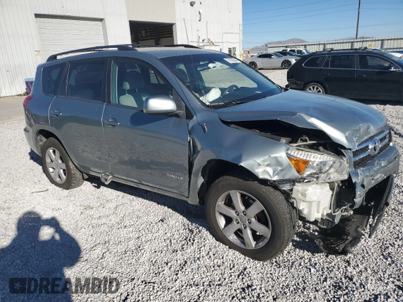2007 Toyota RAV4 Limited with VIN JTMZK34V075008198, listed as a Copart auction lot 79705364 with 0 mi miles and Salvage Title. Bid and sale history available at carsss.com. Image 4.