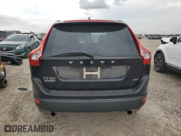 2012 Volvo XC60 3.2L with VIN YV4952DZ8C2252761, listed as a Copart auction lot 54254135 with 219,237 mi miles and Salvage title. Bid and sale history available at DreamBid. Image 6.