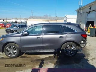 2017 Acura MDX w/Technology Pkg with VIN 5FRYD4H56HB033627, listed as a IAAI auction lot 41771033 with 133,695 mi miles. Bid and sale history available at carsss.com. Image 14.