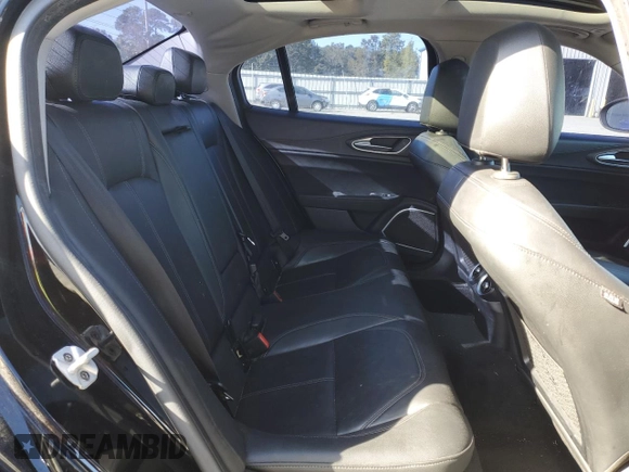 2019 Alfa Romeo Giulia Ti Sport with VIN ZARFAMBN5K7601797, listed as a Copart auction lot 79797254 with 68,077 mi miles and Salvage Title. Bid and sale history available at carsss.com. Image 10.