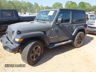 2020 Jeep Wrangler Sport S with VIN 1C4GJXAN5LW146068, listed as a IAAI auction lot 42071619 with 51,238 mi miles and . Bid and sale history available at DreamBid. Image 17.