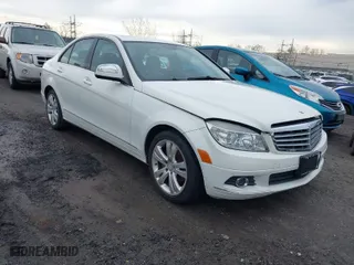 2008 Mercedes-Benz C-Class 3.0L Sport with VIN WDDGF54X98F131864, listed as a IAAI auction lot 41997919 with 108,399 mi miles. Bid and sale history available at carsss.com. Image 1.