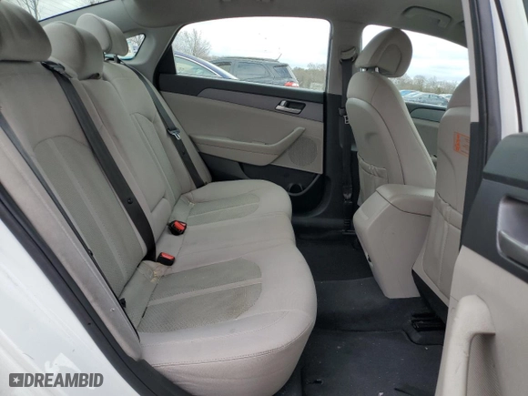 2017 Hyundai Sonata 2.4L with VIN 5NPE24AFXHH571763, listed as a Copart auction lot 51277335 with 167,476 mi miles and Clean Title. Bid and sale history available at carsss.com. Image 10.