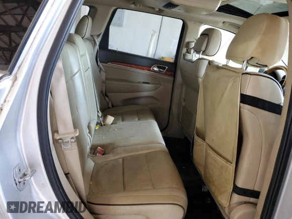 2011 Jeep Grand Cherokee Overland with VIN 1J4RR6GG7BC525006, listed as a Copart auction lot 60132645 with 240,682 mi miles and Clean title. Bid and sale history available at DreamBid. Image 10.