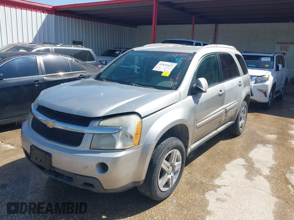 2008 Chevrolet Equinox LT with VIN 2CNDL33F186025675, listed as a IAAI auction lot 41834427 with 238,331 mi miles. Bid and sale history available at carsss.com. Image 2.