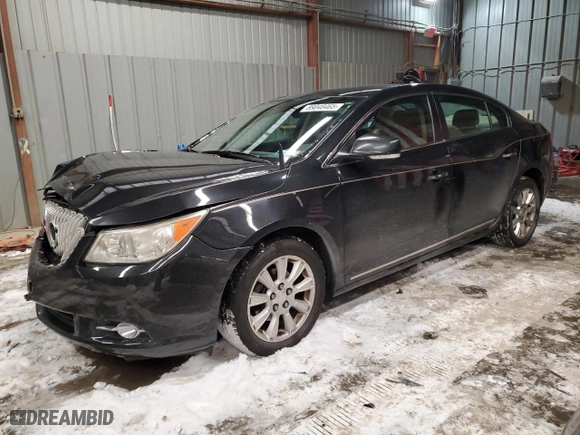 2012 Buick LaCrosse Leather with VIN 1G4GC5ER8CF310159, listed as a Copart auction lot 89048465 with 156,162 mi miles and Salvage Title. Bid and sale history available at carsss.com. Image 1.