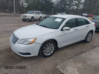 2013 Chrysler 200 Limited with VIN 1C3CCBCB8DN568054, listed as a IAAI auction lot 41506726 with 137,318 mi miles. Bid and sale history available at carsss.com. Image 2.