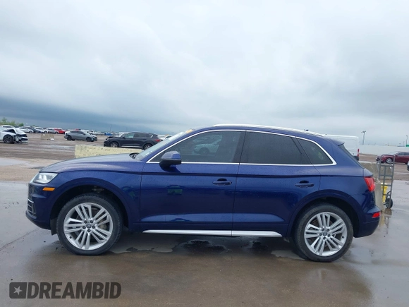 2018 Audi Q5 Premium Plus z VIN WA1BNAFY5J2104383, wystawiony jako IAAI lot #41939168 z przebiegiem 119 503 mil mil oraz . Historia ofert i sprzedaży dostępna na DreamBid. Obrazek 14.