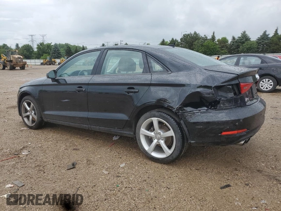 2015 Audi A3 Premium with VIN WAUACGFF9F1061797, listed as a Copart auction lot 61190735 with 78,951 mi miles and Salvage title. Bid and sale history available at DreamBid. Image 2.