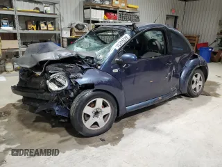 2001 Volkswagen Beetle GLS with VIN 3VWCP21C51M454480, listed as a Copart auction lot 84294834 with Not provided miles and Salvage title. Bid and sale history available at DreamBid. Image 1.