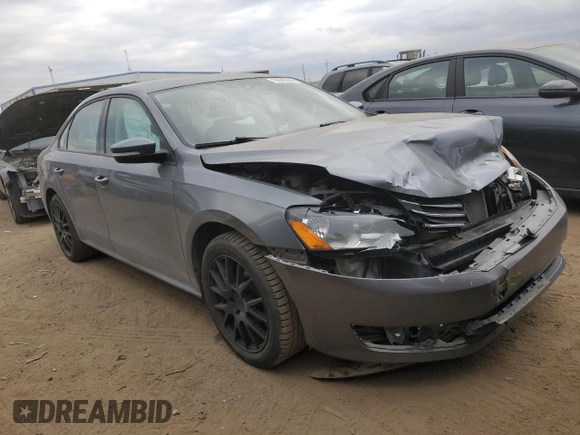 2014 Volkswagen Passat S with VIN 1VWAS7A35EC092113, listed as a Copart auction lot 78843894 with 130,492 mi miles and Salvage Title. Bid and sale history available at carsss.com. Image 4.