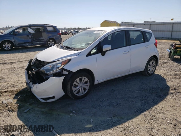 2018 Nissan Note SV with VIN 3N1CE2CP1JL369458, listed as a Copart auction lot 72657324 with 126,693 mi miles and Salvage Title. Bid and sale history available at DreamBid. Image 1.