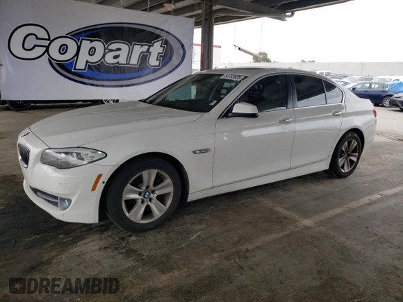 2013 BMW 5 Series 528i with VIN WBAXG5C5XDDY33573, listed as a Copart auction lot 54733925 with 161,265 mi miles and Clean Title. Bid and sale history available at DreamBid. Image 1.