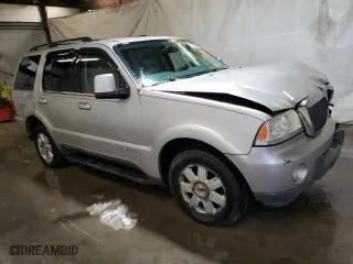2003 Lincoln Aviator Premium with VIN 5LMEU78H93ZJ25391, listed as a Copart auction lot 86218984 with 0 mi miles and Salvage Title. Bid and sale history available at carsss.com. Image 4.