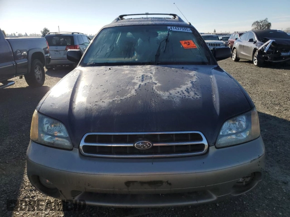 2001 Subaru Legacy Outback with VIN 4S3BH665717674890, listed as a Copart auction lot 41437595 with 267,990 mi miles and Clean title. Bid and sale history available at DreamBid. Image 5.