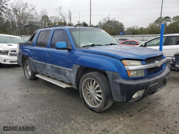 2003 Chevrolet Avalanche with VIN 3GNEC13T93G197511, listed as a Copart auction lot 47448885 with 271,187 mi miles and Salvage Title. Bid and sale history available at carsss.com. Image 4.