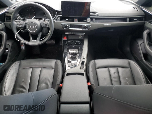 2020 Audi A5 Sportback Premium with VIN WAUANCF56LA004026, listed as a Copart auction lot 49347805 with 48,465 mi miles and Salvage Title. Bid and sale history available at carsss.com. Image 8.