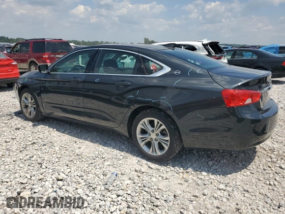 2015 Chevrolet Impala LT with VIN 2G1115SL8F9191938, listed as a Copart auction lot 62836805 with 168,658 mi miles and Clean title. Bid and sale history available at DreamBid. Image 2.