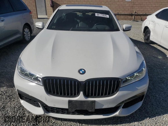 2019 BMW 7 Series 750i с VIN WBA7F0C53KGM25787, выставлен на аукционе Copart как лот 88172835 с пробегом 71 267 миль миль и Списание • Salvage title. История ставок и продаж доступна на DreamBid. Изображение 5.