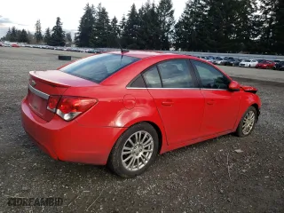 2014 Chevrolet Cruze ECO with VIN 1G1PJ5SB5E7272350, listed as a Copart auction lot 85345804 with 168,133 mi miles and Salvage Title. Bid and sale history available at carsss.com. Image 3.