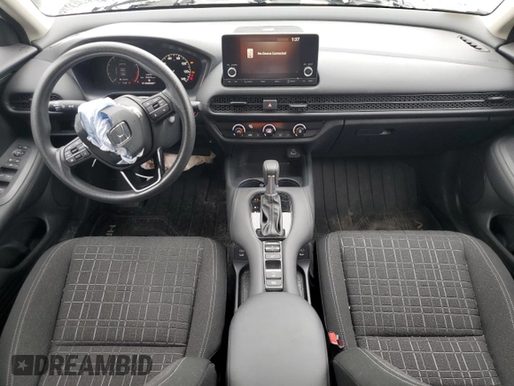 2024 Honda HR-V LX with VIN 3CZRZ2H35RM708076, listed as a Copart auction lot 57282545 with 8,279 mi miles and Salvage title. Bid and sale history available at DreamBid. Image 8.