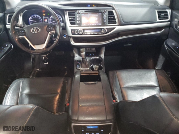 2017 Toyota Highlander XLE with VIN 5TDJZRFH7HS480171, listed as a Copart auction lot 51065085 with 107,334 mi miles and Salvage Title. Bid and sale history available at carsss.com. Image 8.