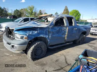 2003 Dodge 2500 ST z VIN 3D7KU28D63G741534, wystawiony jako Copart lot #56425285 z przebiegiem Nie podano mil oraz Szkoda całkowita • Salvage title. Historia ofert i sprzedaży dostępna na DreamBid. Obrazek 1.