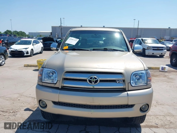 2006 Toyota Tundra SR5 with VIN 5TBET34136S509869, listed as a IAAI auction lot 41987133 with 187,041 mi miles and . Bid and sale history available at DreamBid. Image 12.