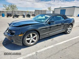 2013 Chevrolet Camaro LT with VIN 2G1FB3D32D9109249, listed as a Copart auction lot 62965545 with 122,747 mi miles and Salvage title. Bid and sale history available at DreamBid. Image 1.