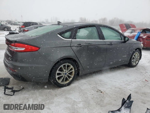 2019 Ford Fusion SE with VIN 3FA6P0LU9KR145955, listed as a Copart auction lot 44626085 with 166,021 mi miles and Clean Title. Bid and sale history available at carsss.com. Image 3.