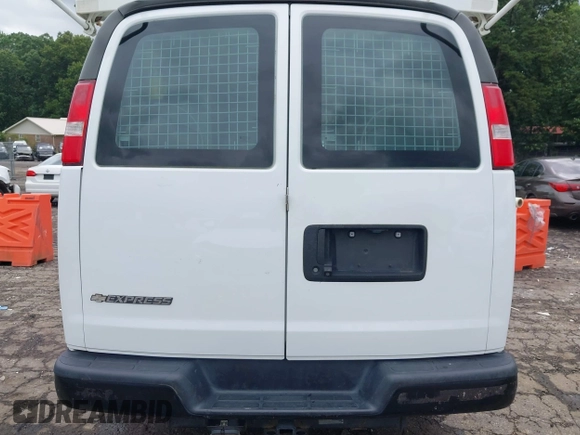2017 Chevrolet Express Cargo with VIN 1GCWGAFF7H1345734, listed as a IAAI auction lot 42438389 with 184,130 mi miles and . Bid and sale history available at DreamBid. Image 16.