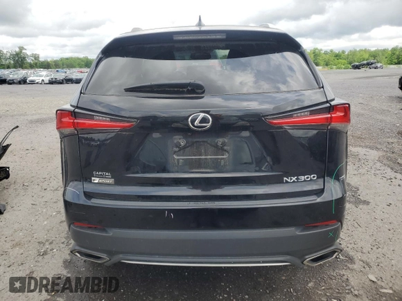 2019 Lexus NX 300 with VIN JTJYARBZ9K2145039, listed as a Copart auction lot 55788715 with 66,599 mi miles and Salvage title. Bid and sale history available at DreamBid. Image 6.