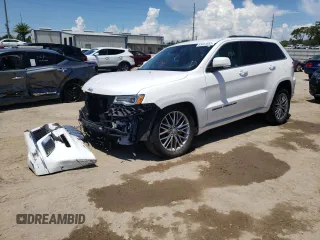 2018 Jeep Grand Cherokee Summit with VIN 1C4RJEJG8JC480155, listed as a Copart auction lot 63041033 with 29,511 mi miles and . Bid and sale history available at DreamBid. Image 1.