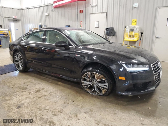 2016 Audi A7 3.0 Premium Plus with VIN WAUWGAFC2GN072132, listed as a Copart auction lot 49479855 with 66,618 mi miles and Clean Title. Bid and sale history available at carsss.com. Image 4.