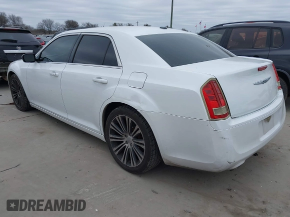 2013 Chrysler 300 with VIN 2C3CCABG5DH711719, listed as a IAAI auction lot 41383018 with 191,863 mi miles. Bid and sale history available at carsss.com. Image 3.