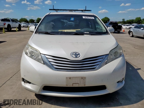 2014 Toyota Sienna XLE с VIN 5TDYK3DCXES480958, выставлен на аукционе Copart как лот 56367315 с пробегом 160 064 миль миль и Списание • Salvage title. История ставок и продаж доступна на DreamBid. Изображение 5.