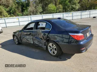2010 BMW 5 Series 528i xDrive with VIN WBANV1C57AC157302, listed as a Copart auction lot 82043974 with 154,444 mi miles and Salvage Title. Bid and sale history available at carsss.com. Image 2.