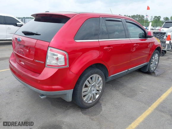 2010 Ford Edge Limited with VIN 2FMDK3KC0ABA08437, listed as a IAAI auction lot 42026857 with 119,351 mi miles. Bid and sale history available at carsss.com. Image 4.