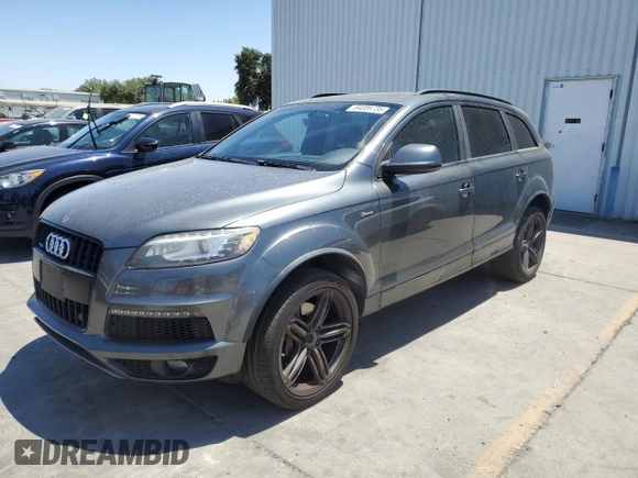 2014 Audi Q7 S line Prestige с VIN WA1DGAFE1ED018961, выставлен на аукционе Copart как лот 64089735 с пробегом 163 029 миль миль и Списание • Salvage title. История ставок и продаж доступна на DreamBid. Изображение 1.