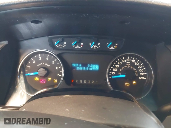 2013 Ford F-150 XL z VIN 1FTEX1EM5DFD13616, wystawiony jako IAAI lot #41347664 z przebiegiem 200 619 mil mil oraz . Historia ofert i sprzedaży dostępna na DreamBid. Obrazek 7.