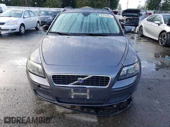 2007 Volvo V50 2.4L with VIN YV1MW382972311233, listed as a Copart auction lot 85242804 with 148,226 mi miles and Salvage Title. Bid and sale history available at carsss.com. Image 5.