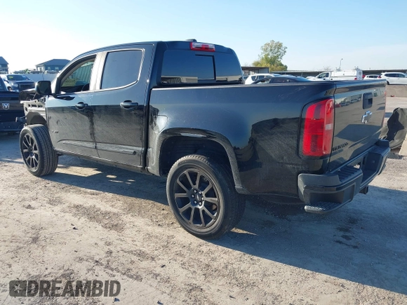 2020 Chevrolet Colorado 2WD LT with VIN 1GCGSCEN8L1125275, listed as a IAAI auction lot 41150812 with 56,079 mi miles and . Bid and sale history available at DreamBid. Image 3.