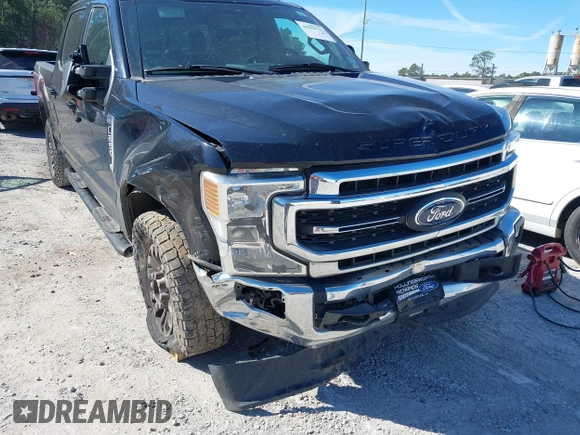 2022 Ford Super Duty F-250 SRW XL with VIN 1FT7W2B62NED69589, listed as a IAAI auction lot 41630757 with 98,748 mi miles. Bid and sale history available at carsss.com. Image 6.