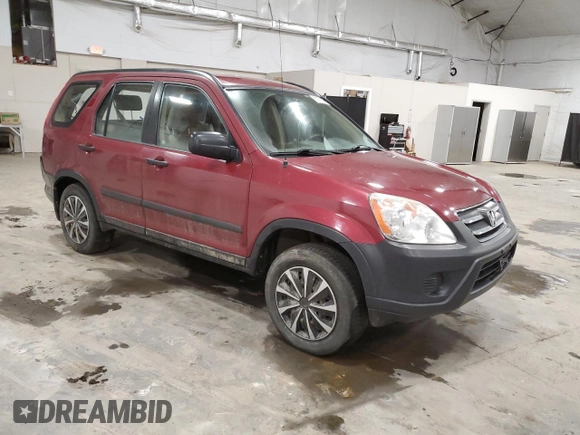 2006 Honda CR-V LX with VIN SHSRD78536U413862, listed as a Copart auction lot 51075305 with 111,795 mi miles and Salvage Title. Bid and sale history available at carsss.com. Image 4.