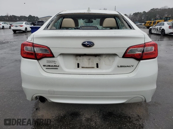 2016 Subaru Legacy with VIN 4S3BNBH61G3055712, listed as a Copart auction lot 44575605 with 210,228 mi miles and Salvage title. Bid and sale history available at DreamBid. Image 6.