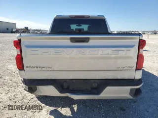 2020 Chevrolet Silverado 1500 Custom with VIN 3GCPWBEHXLG212637, listed as a Copart auction lot 42171255 with 105,055 mi miles and Salvage Title. Bid and sale history available at carsss.com. Image 6.