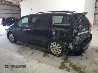 2013 Toyota Sienna XLE with VIN 5TDDK3DC7DS053587, listed as a Copart auction lot 51430625 with 157,860 mi miles and Salvage Title. Bid and sale history available at DreamBid. Image 2.